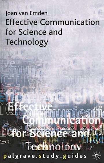 Effective Communication for Science and Technology cover