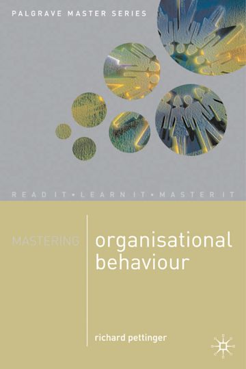 Mastering Organisational Behaviour cover