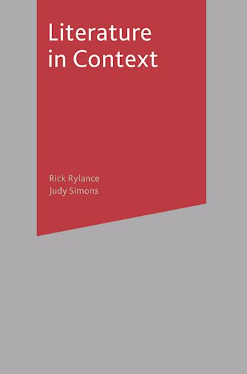 Literature in Context cover