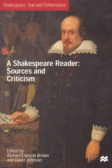 A Shakespeare Reader cover