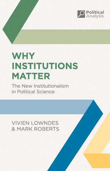 Why Institutions Matter cover