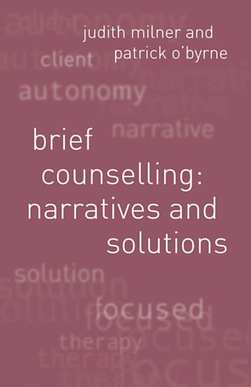 Brief Counselling:Narratives and Solutions cover