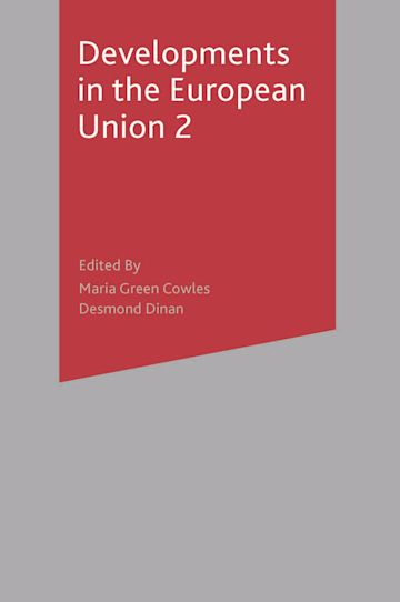 Developments in the European Union 2 cover