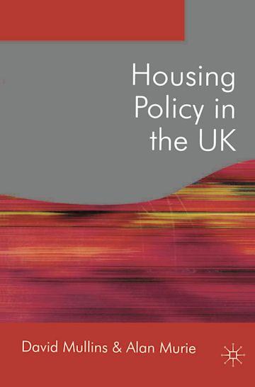 Housing Policy in the UK cover