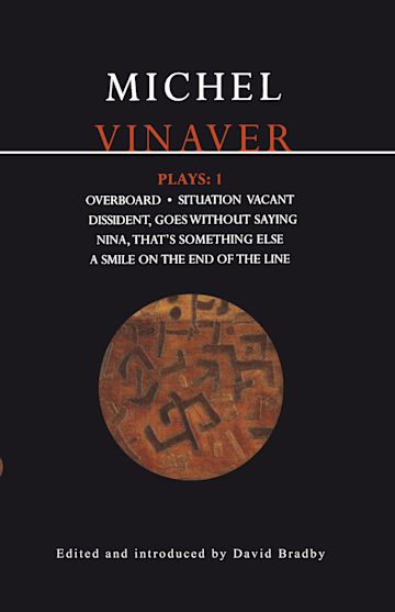 Vinaver Plays: 1 cover