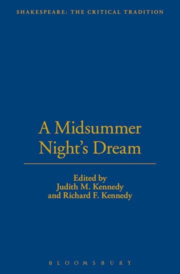 A Midsummer Night's Dream cover