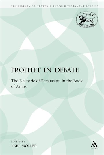A Prophet in Debate cover