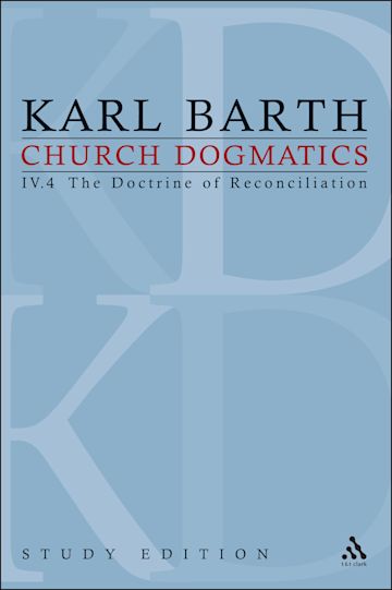 Church Dogmatics Study Edition 30 cover