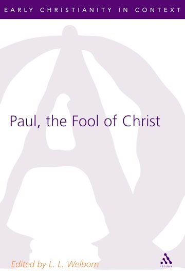 Paul, the Fool of Christ cover