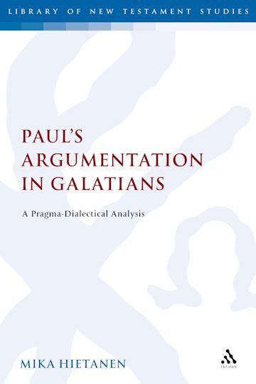 Paul's Argumentation in Galatians cover