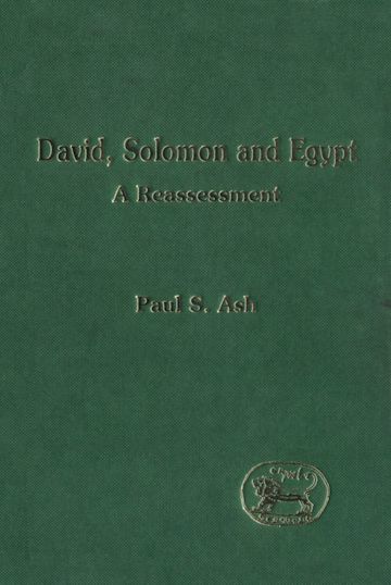 David, Solomon and Egypt cover