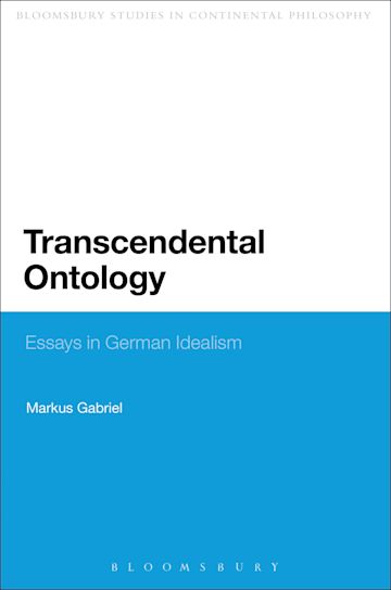 Transcendental Ontology cover
