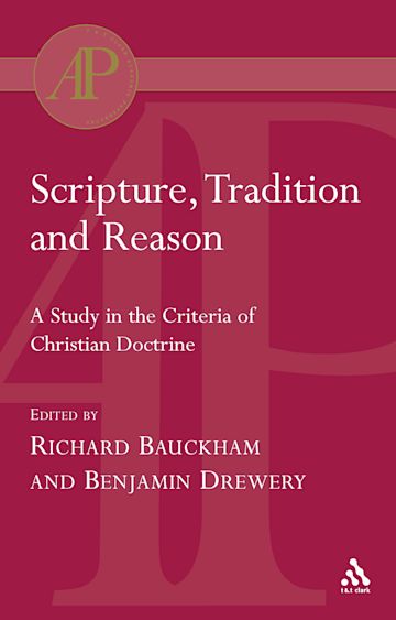 Scripture, Tradition and Reason cover