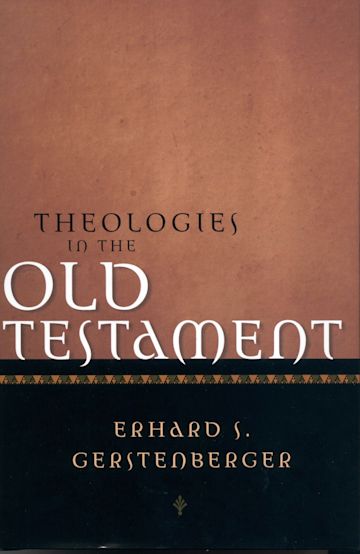 Theologies in the Old Testament cover