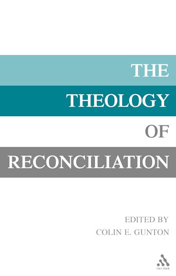 The Theology of Reconciliation cover