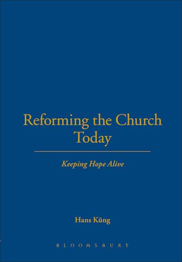 Reforming the Church Today cover