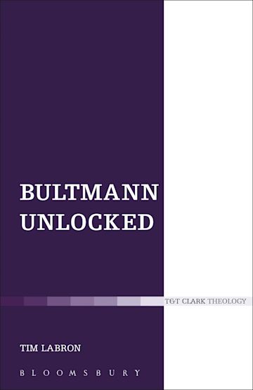 Bultmann Unlocked cover