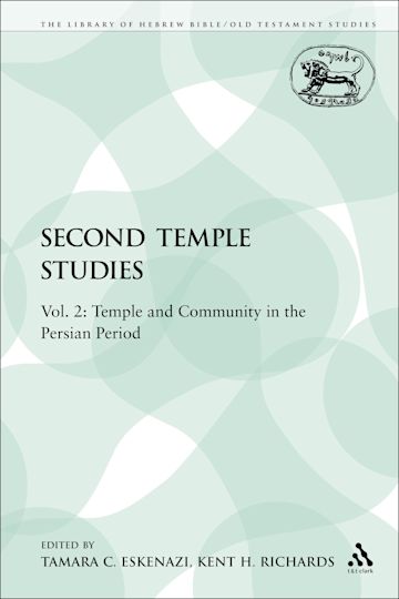 Second Temple Studies cover