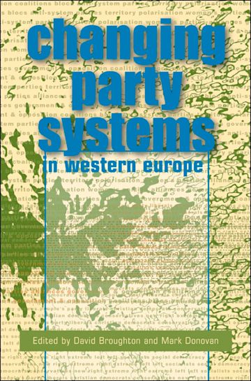 Changing Party Systems in Western Europe cover