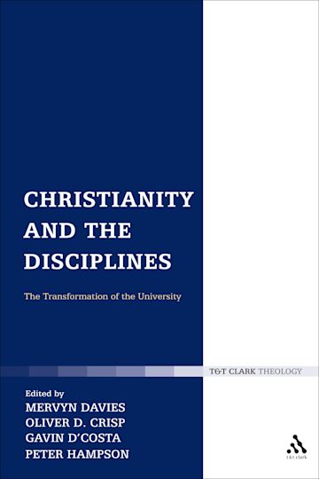 Christianity and the Disciplines cover