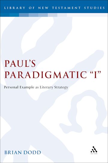 Paul's Paradigmatic "I" cover