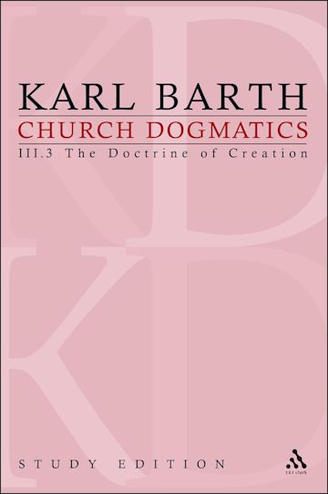 Church Dogmatics Study Edition 17 cover