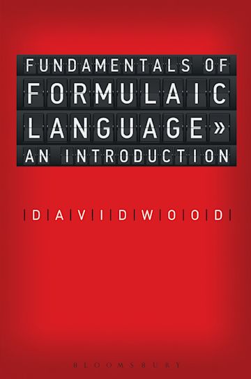 Fundamentals of Formulaic Language cover