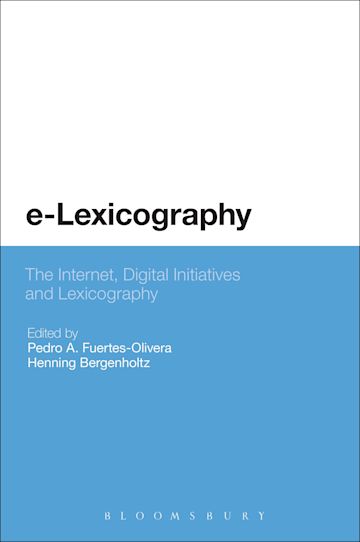 e-Lexicography cover