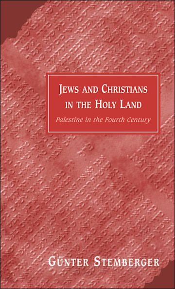 Jews and Christians in the Holy Land cover