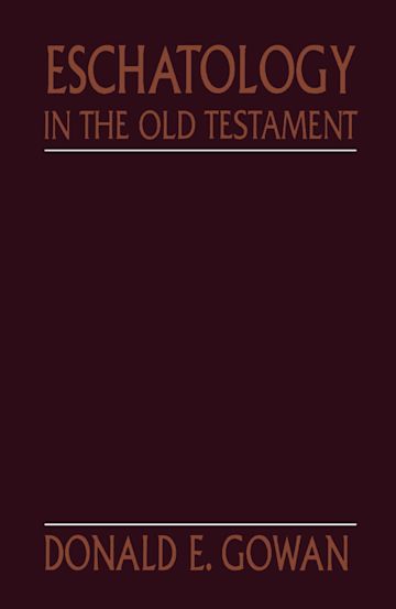 Eschatology in the Old Testament cover