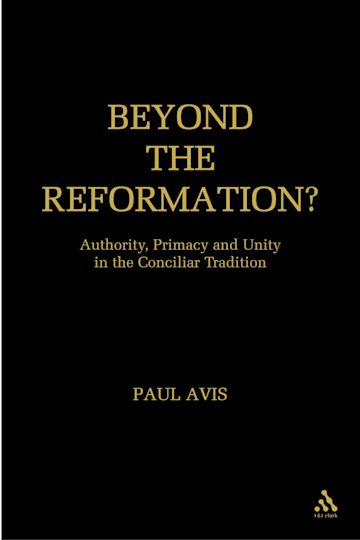 Beyond the Reformation? cover