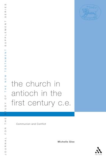 The Church in Antioch in the First Century CE cover