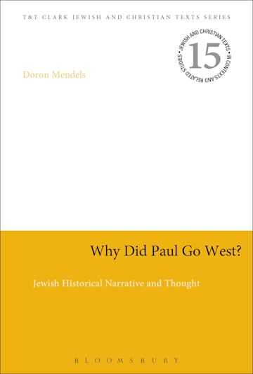 Why Did Paul Go West? cover