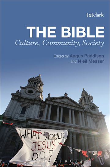 The Bible: Culture, Community, Society cover