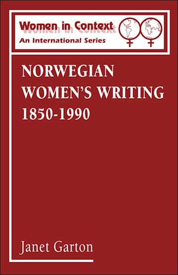 Norwegian Women's Writing 1850-1990 cover