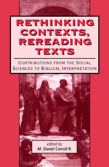 Rethinking Contexts, Rereading Texts cover