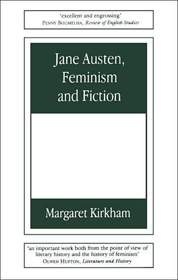 Jane Austen, Feminism and Fiction cover