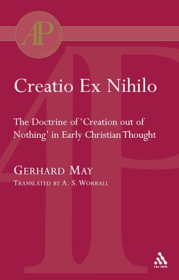 Creatio Ex Nihilo cover