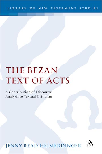 The Bezan Text of Acts cover