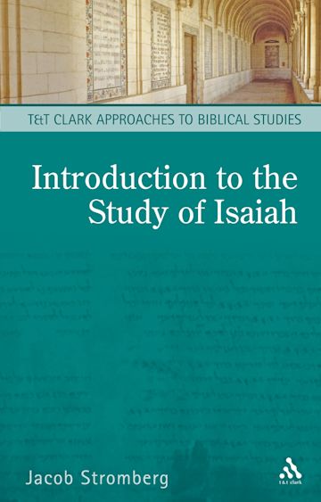 An Introduction to the Study of Isaiah cover