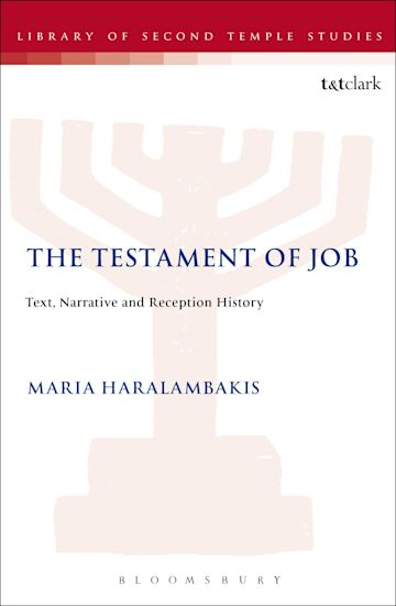 The Testament of Job cover