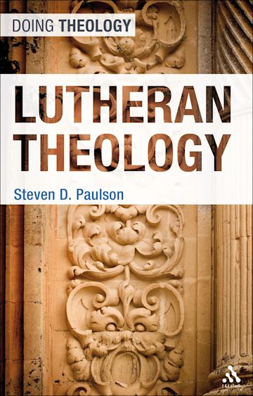 Lutheran Theology cover