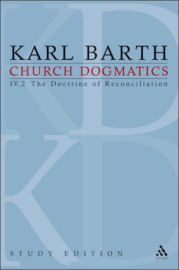 Church Dogmatics Study Edition 25 cover