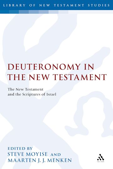 Deuteronomy in the New Testament cover