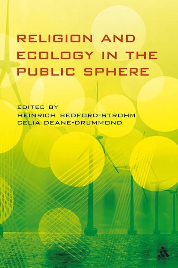 Religion and Ecology in the Public Sphere cover