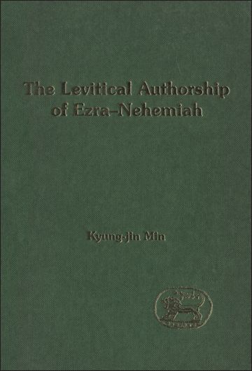 The Levitical Authorship of Ezra-Nehemiah cover