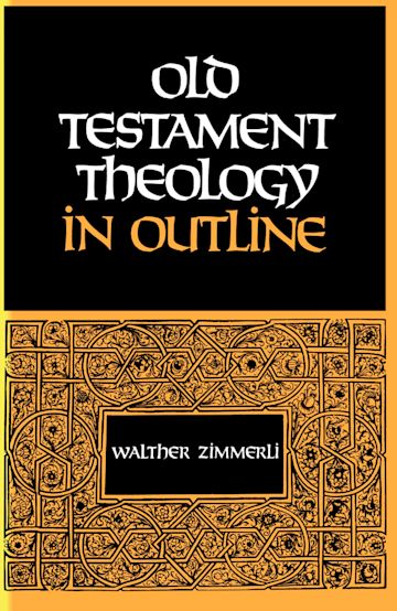 Old Testament Theology in Outline cover