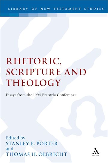 Rhetoric, Scripture and Theology cover