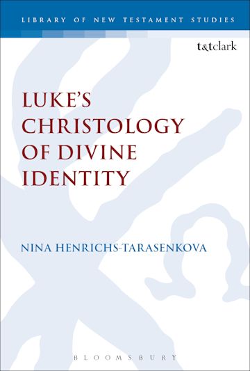 Luke’s Christology of Divine Identity cover