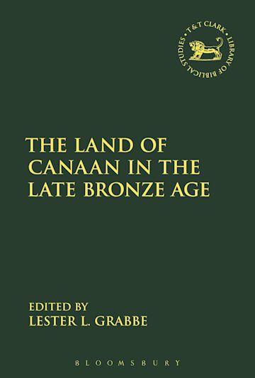 The Land of Canaan in the Late Bronze Age cover